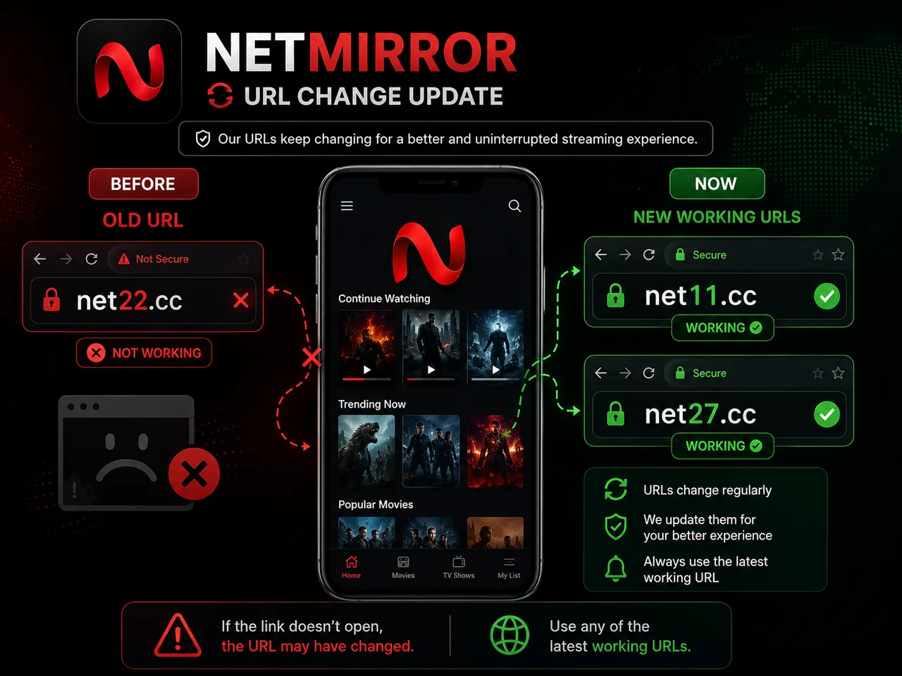 NetMirror New Working URL Today